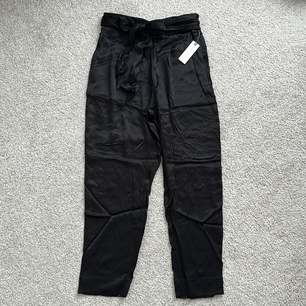 Anthropologie Satin Pants